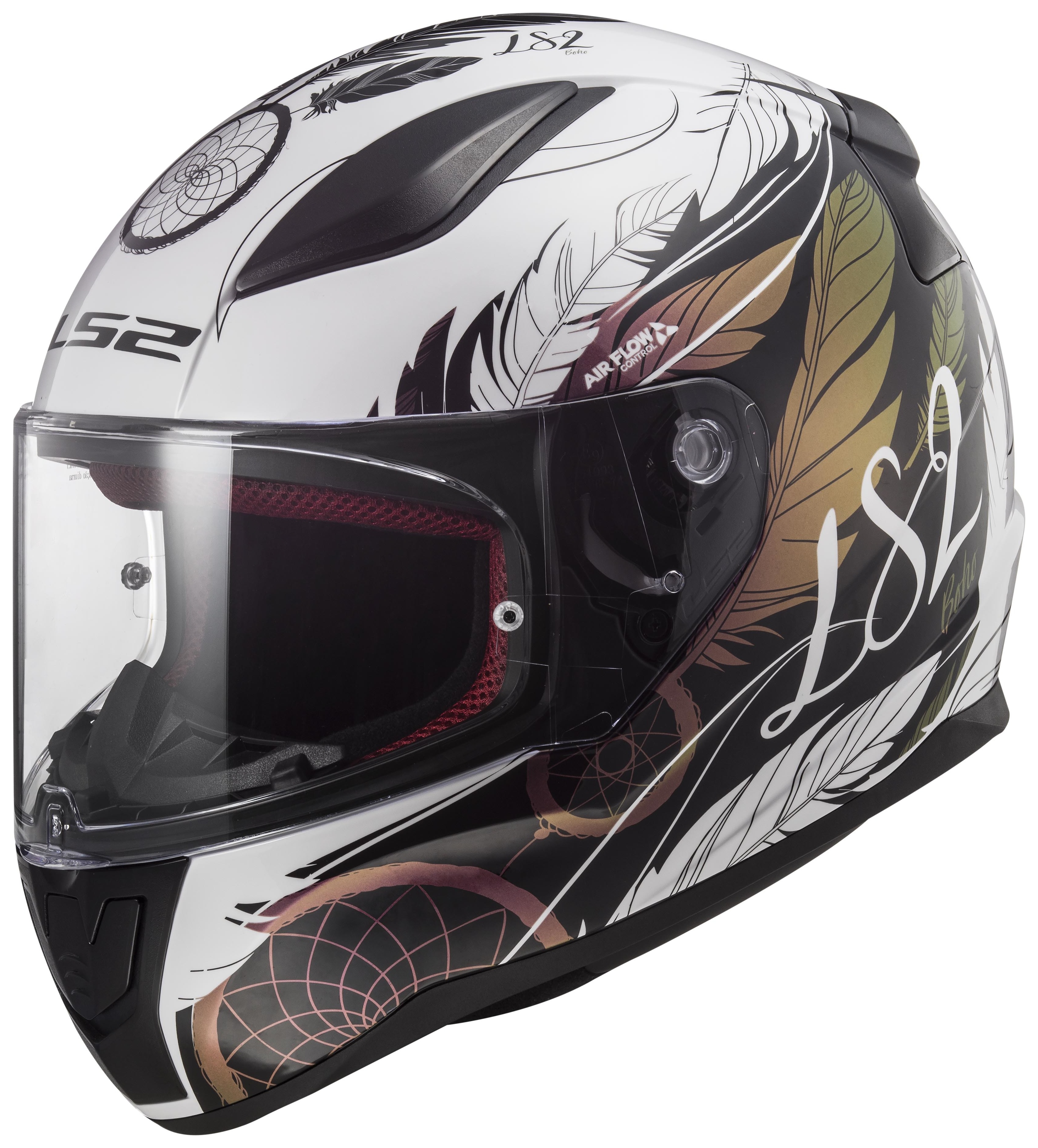 Parts & Accessories LS2 FF353 RAPID FULLFACE MOTORCYCLE HELMET GLOWIN