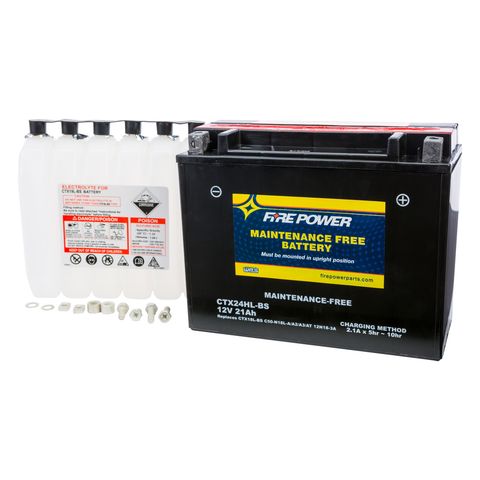 Fire Power Maintenance Free Battery CTX24HL-BS