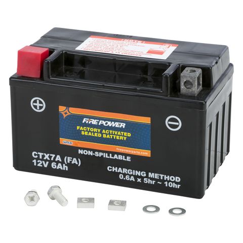 Fire Power Factory Activated Battery CTX7A-BS