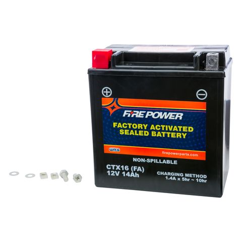 Fire Power Factory Activated Battery CTX16