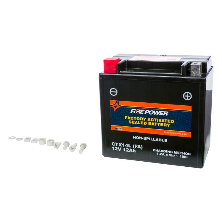 Fire Power Factory Activated Battery CTX14L-BS