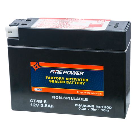 Fire Power Factory Activated Battery CT4B-5