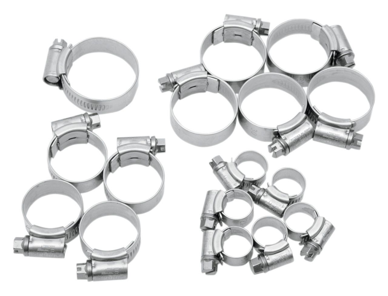 Samco Radiator Hose Clamp Kit Honda CBR500R / CB500F / CB500X
