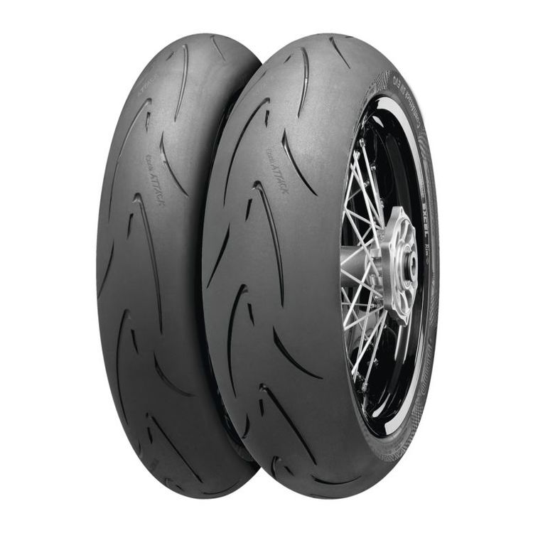 Continental Contiattack Sm Supermoto Evo Tires Cycle Gear