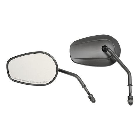 Drag Specialties Teardrop OEM Style Mirrors For Harley