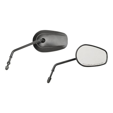Drag Specialties Teardrop OEM Style Mirrors For Harley