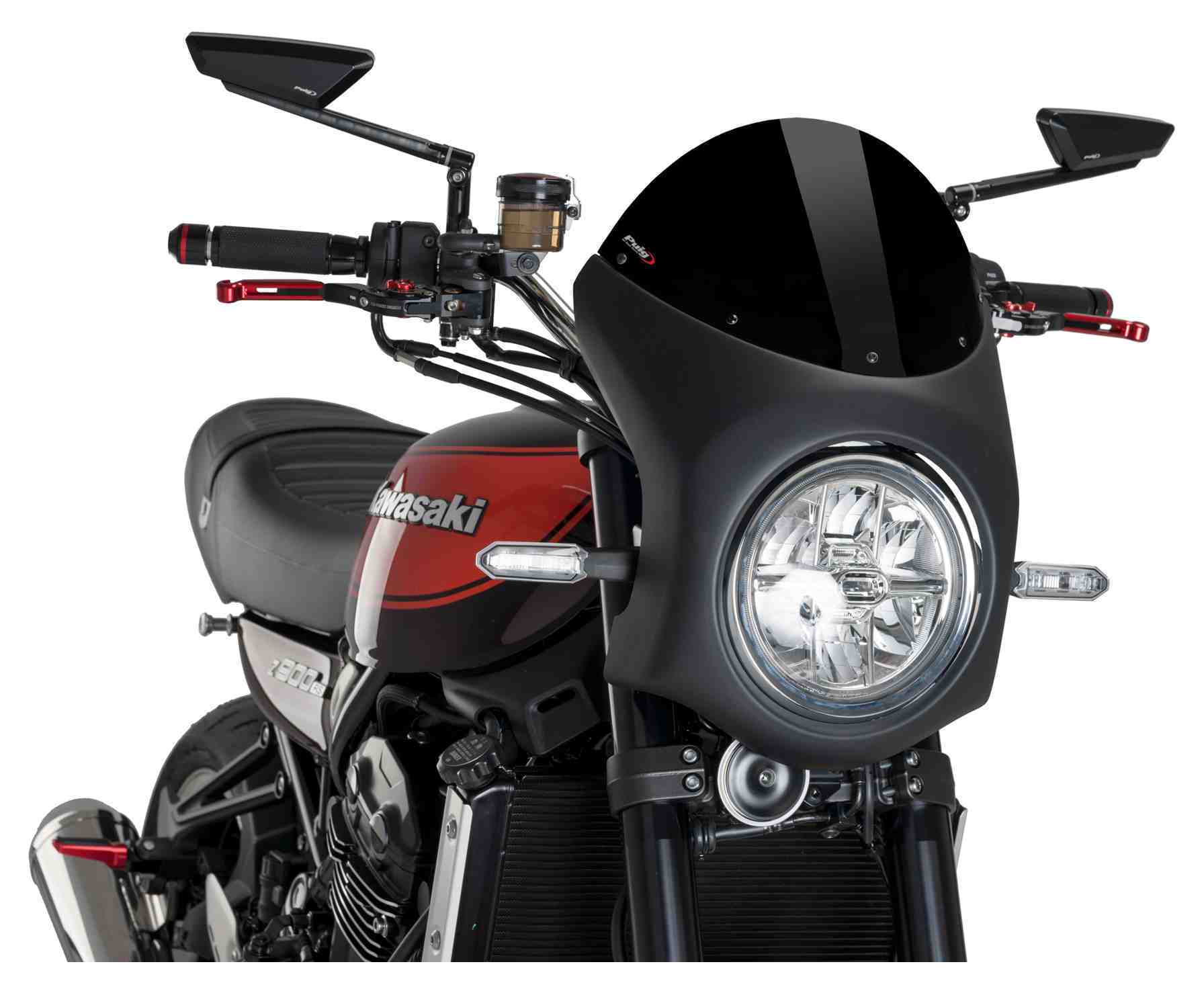 Puig SemiFairing Windscreen Kawasaki Z900RS 20182024 Cycle Gear