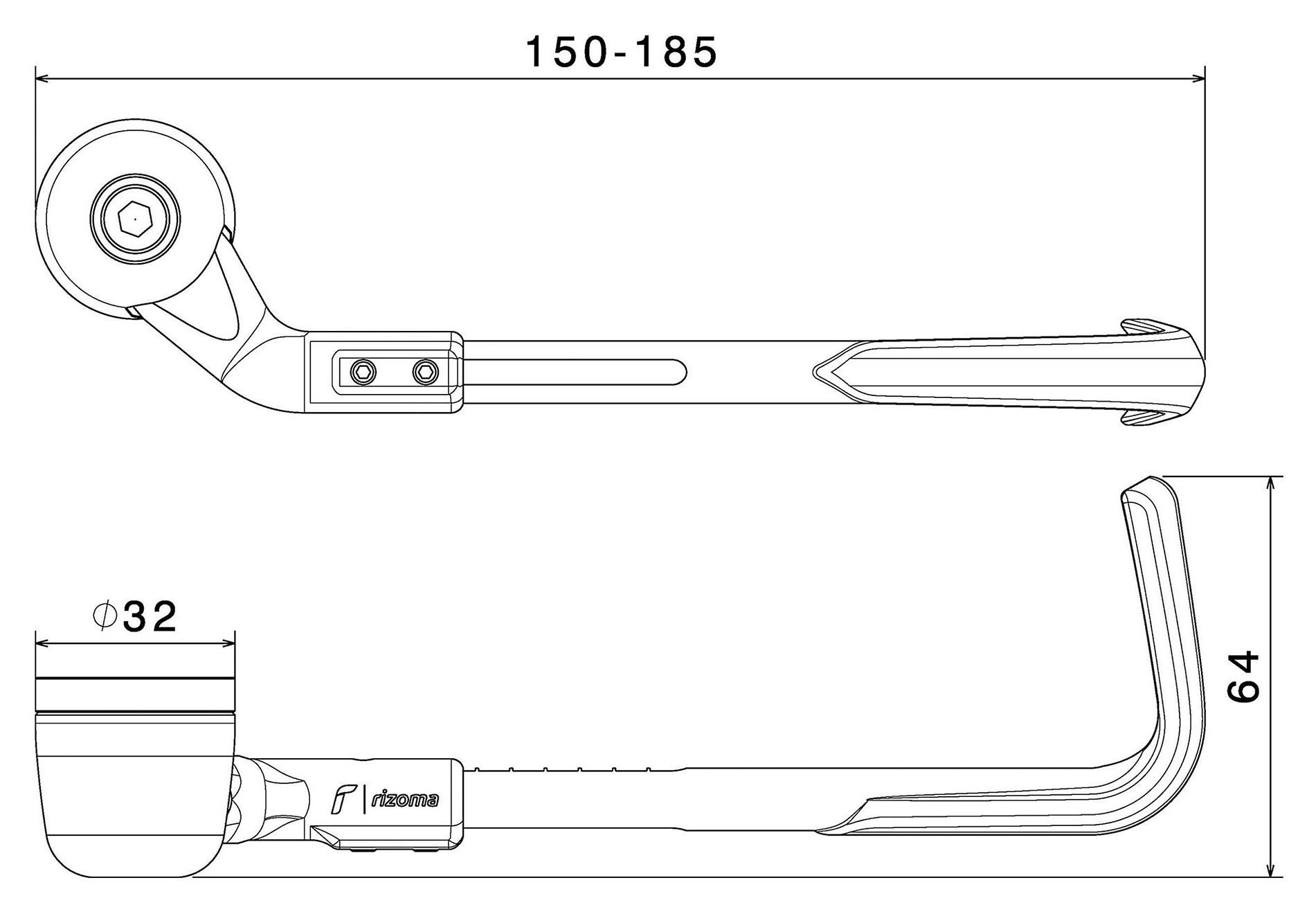 Rizoma Proguard System - Sport Edition