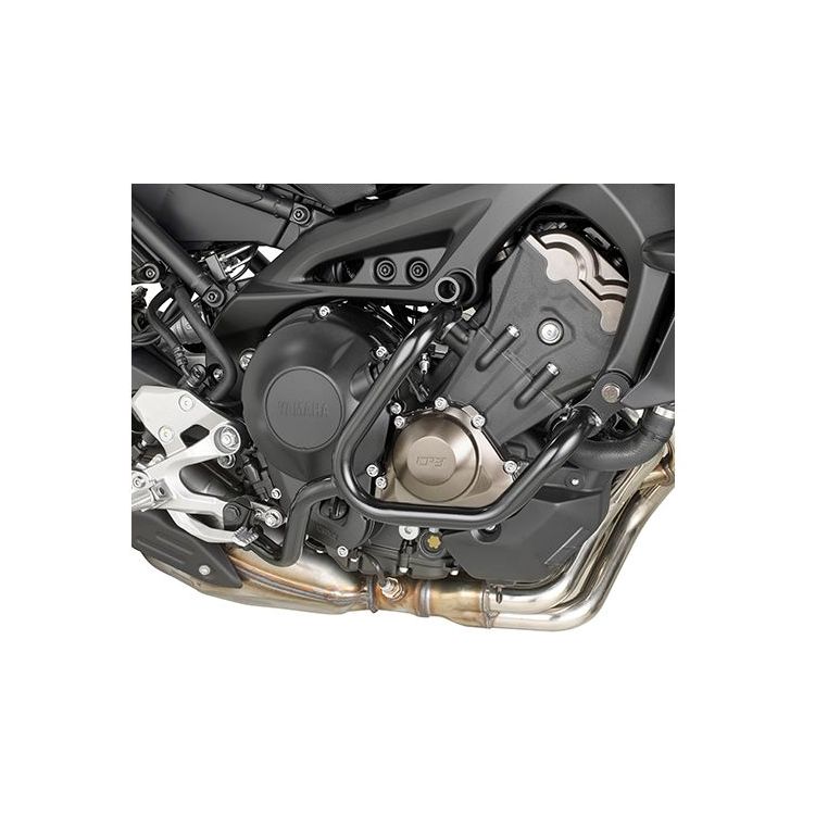 For Yamaha MT09 FZ09 Engine Protector Guard Matte Black Crash Bar