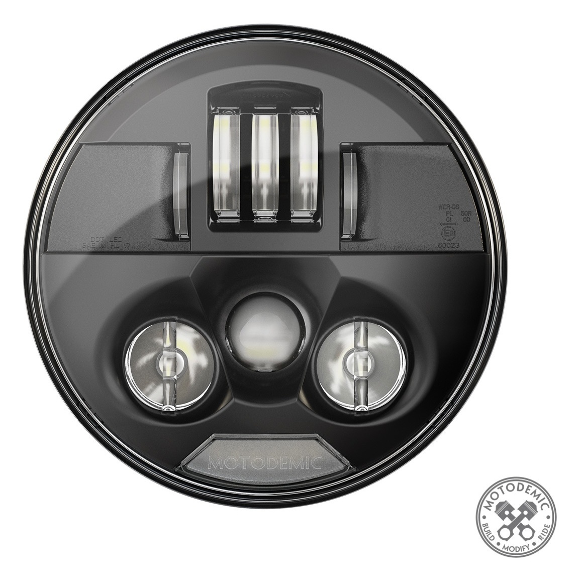 Motodemic LED Headlight Conversion Kit Cycle Gear