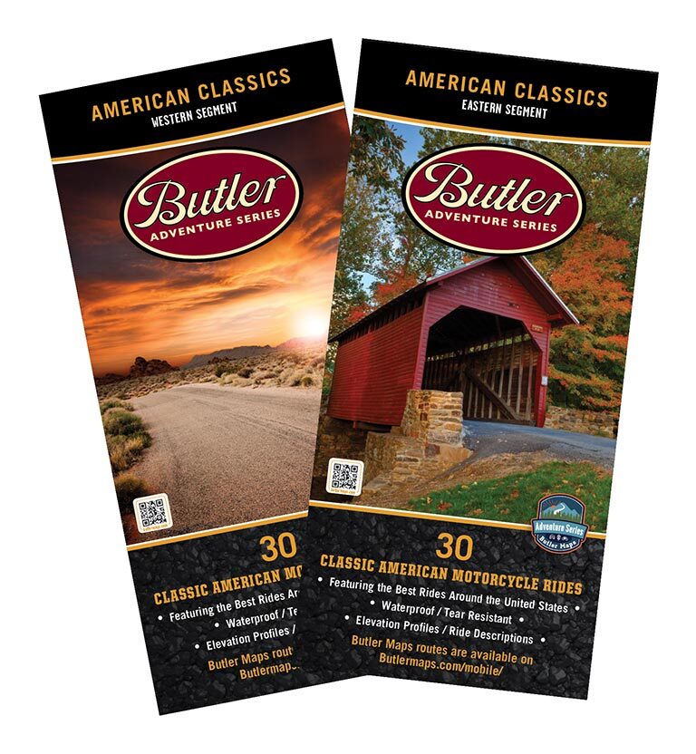 Butler Maps American Classics - Cycle Gear