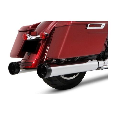 Rinehart 4 1/2" DBX 45 Slip-On Mufflers For Harley Touring 2017-2024