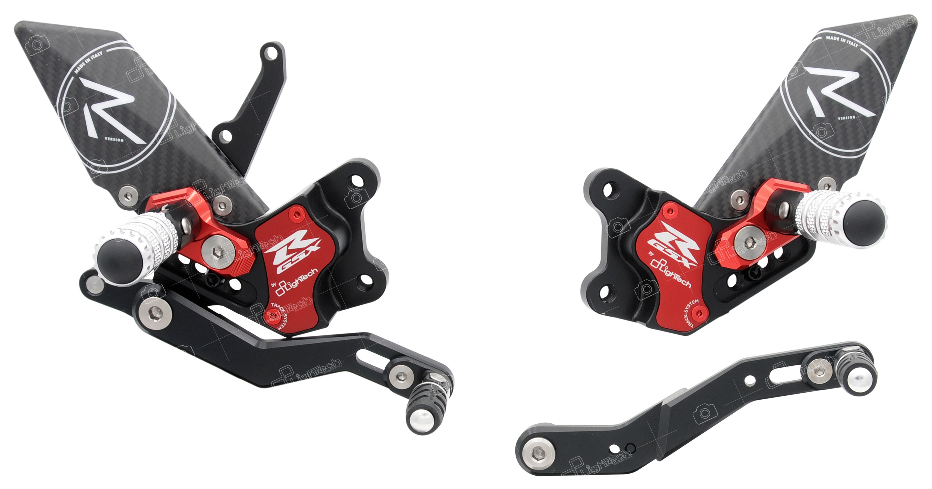 LighTech R Series Rearsets Suzuki GSXR 600 / GSXR 750 20112024 Cycle Gear