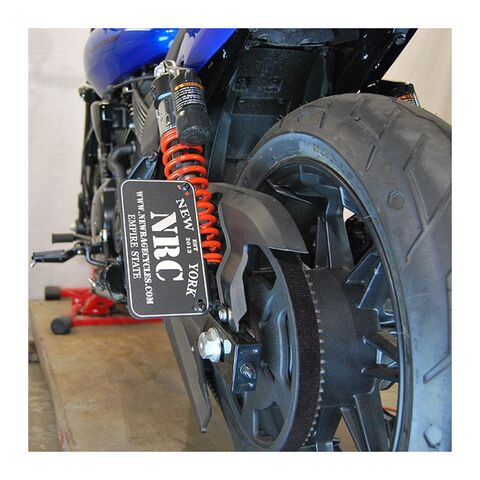 New Rage Cycles Side Mount License Plate For Harley Street Rod 2017-2020