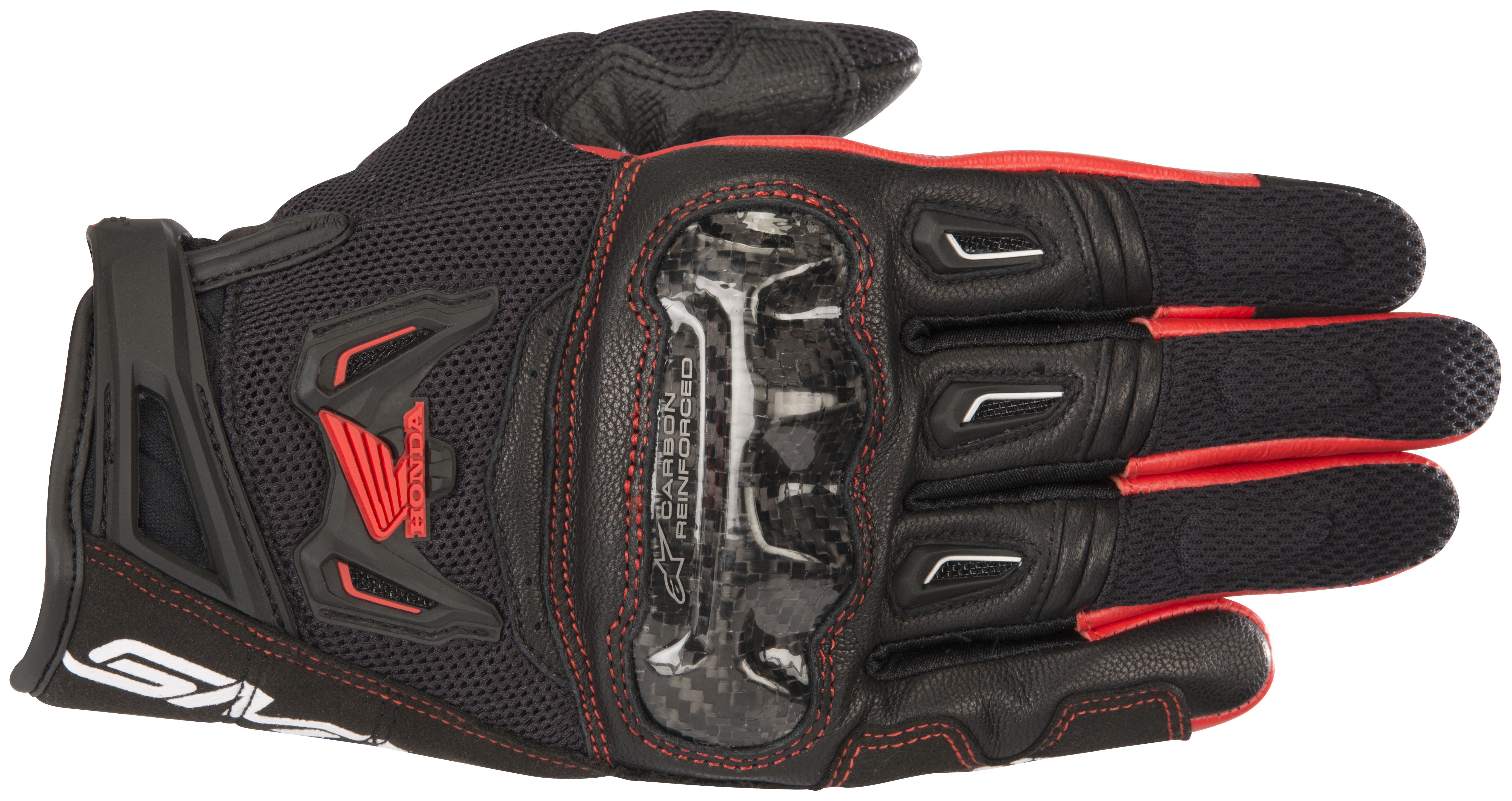 Sim Racing Gloves SMX-2 Air Carbon V2 Gloves BLACK RACING/SPORT