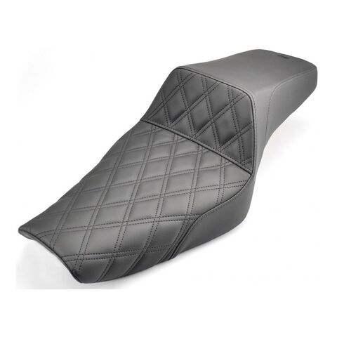 Saddlemen Step-Up LS Lattice Stitch Seat For Harley Sportster 1979-2003