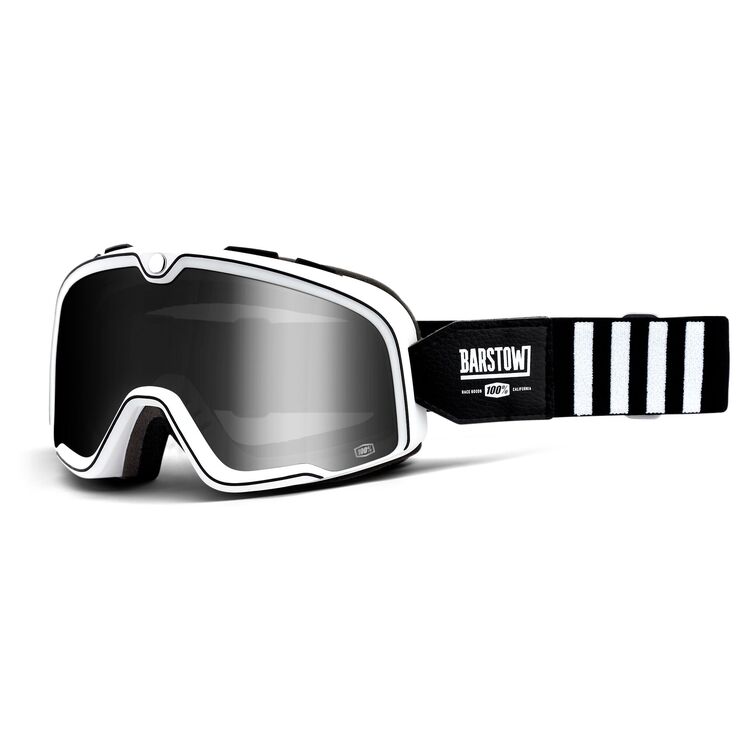 100 goggles white