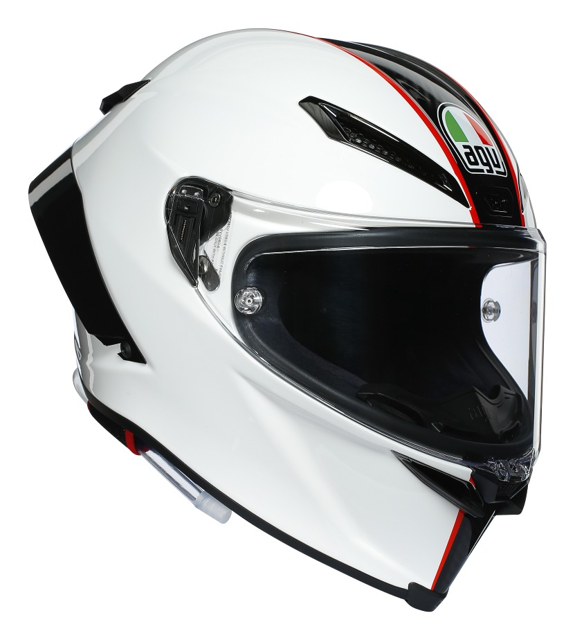 agv gp race helmet Pista RR Mono Iridium Carbon - Size Large it has received the new FIM homologation PISTA GP RR PERFORMANTE CARBON/LIME