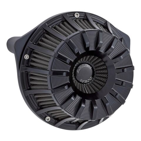 Arlen Ness 15-Spoke Inverted Series Air Cleaner Kit For Harley 2017-2025