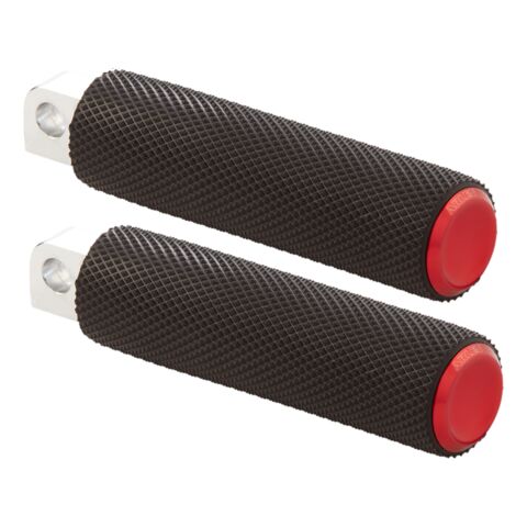 Arlen Ness Anodized Knurled Footpegs For Harley