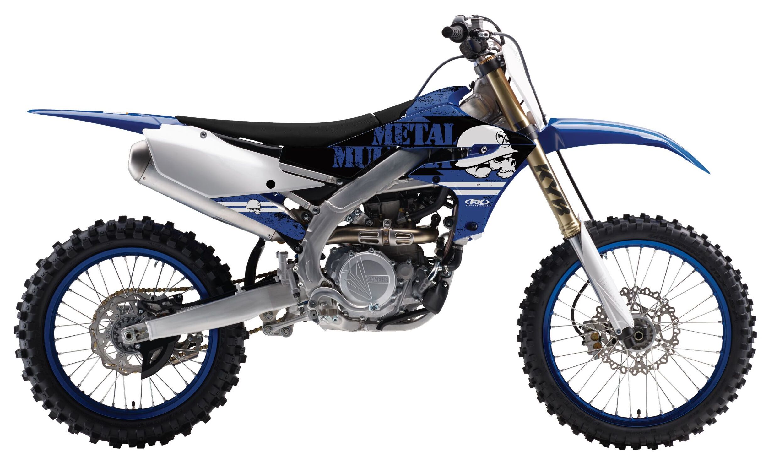 Factory Effex Metal Mulisha Shroud / Airbox Graphics Kit Yamaha
