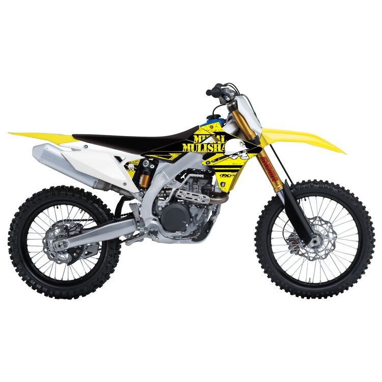 Factory Effex Metal Mulisha Shroud / Airbox Graphics Kit Suzuki