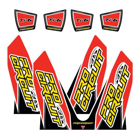 Pro Circuit Replacement Muffler Stickers