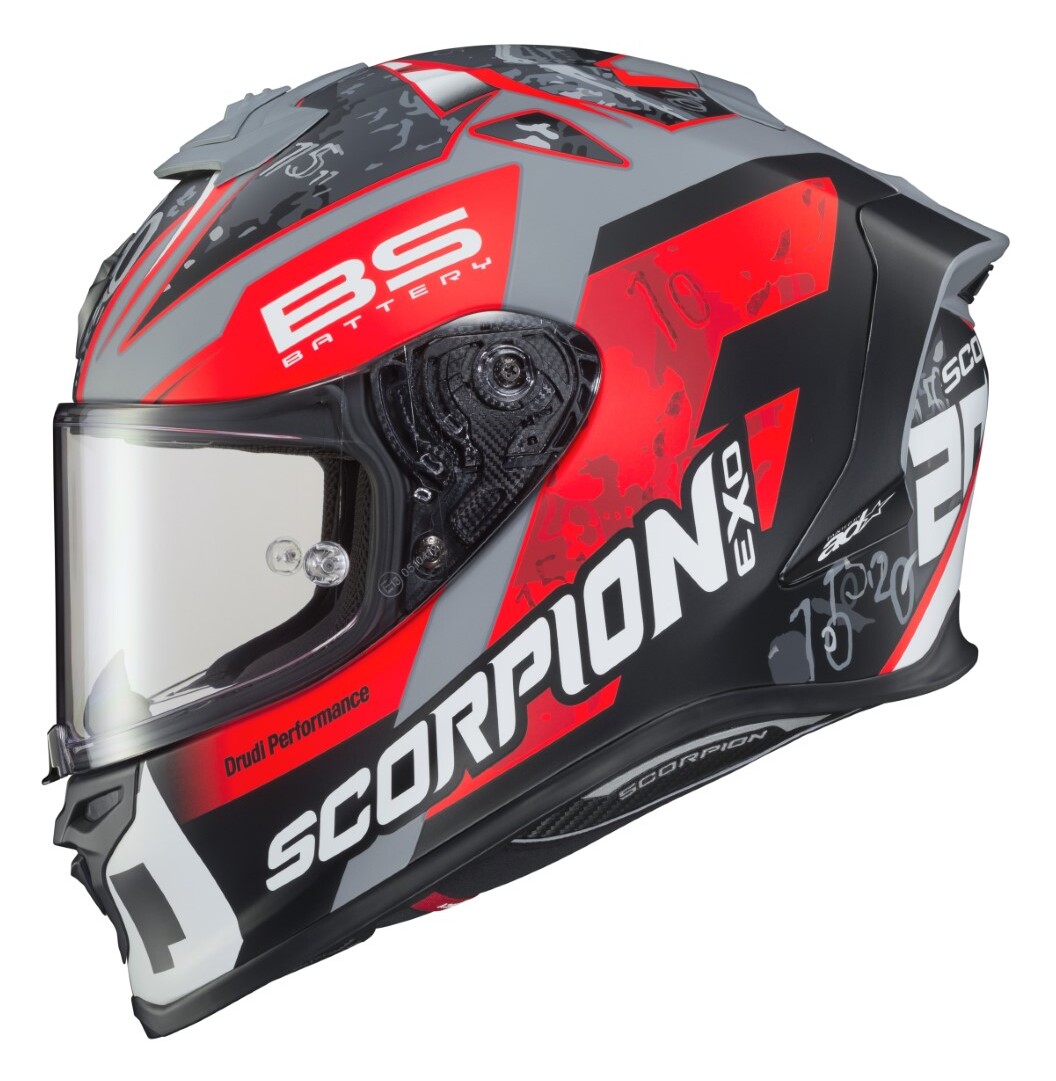 Scorpion EXOR1 Air Limited Edition Quartararo Helmet (2XL) Cycle Gear