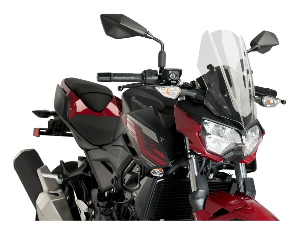 Puig Naked New Generation Windscreen Kawasaki Z400 2019-2023
