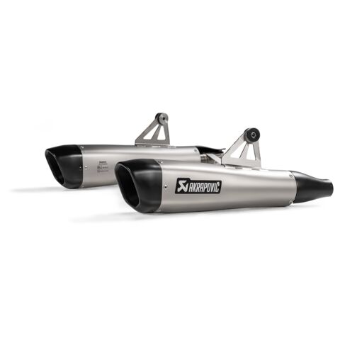 Akrapovic Slip-On Exhaust Triumph Bonneville T100 / T120