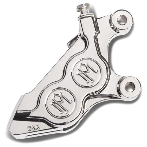 Performance Machine 4 Piston Front Caliper for Harley 2008-2025