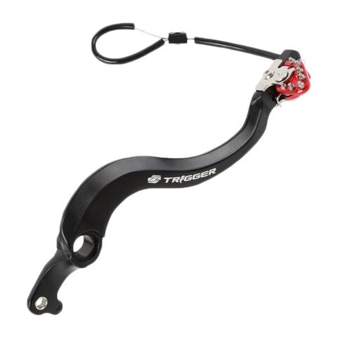 Zeta Trigger Brake Pedal Suzuki DRZ400S / DRZ400SM / DR-Z4S / DR-Z4SM 2000-2026