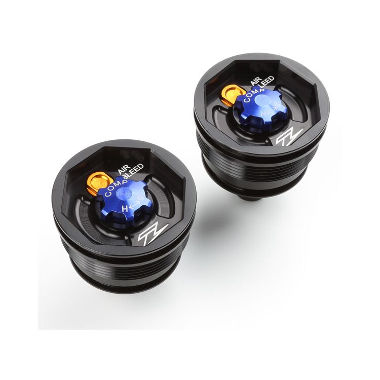 Zeta Front Fork Top Caps Suzuki RMZ250 / Yamaha WR450F / YZ250F / YZ450F / X 2019 Cycle Gear