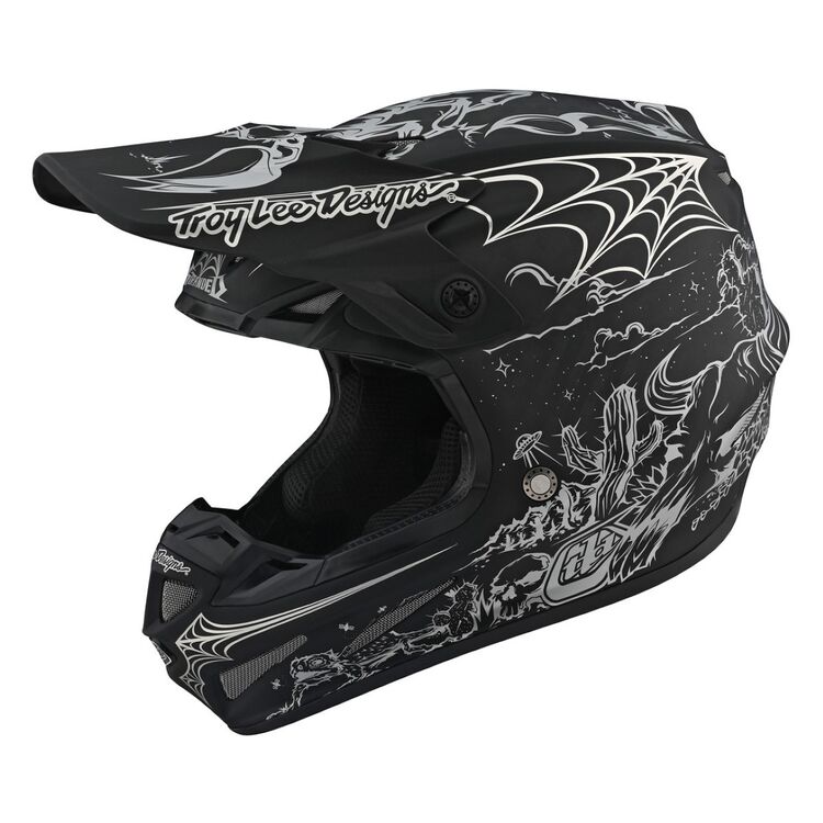 Troy Lee SE4 Carbon Stranded Helmet - Cycle Gear