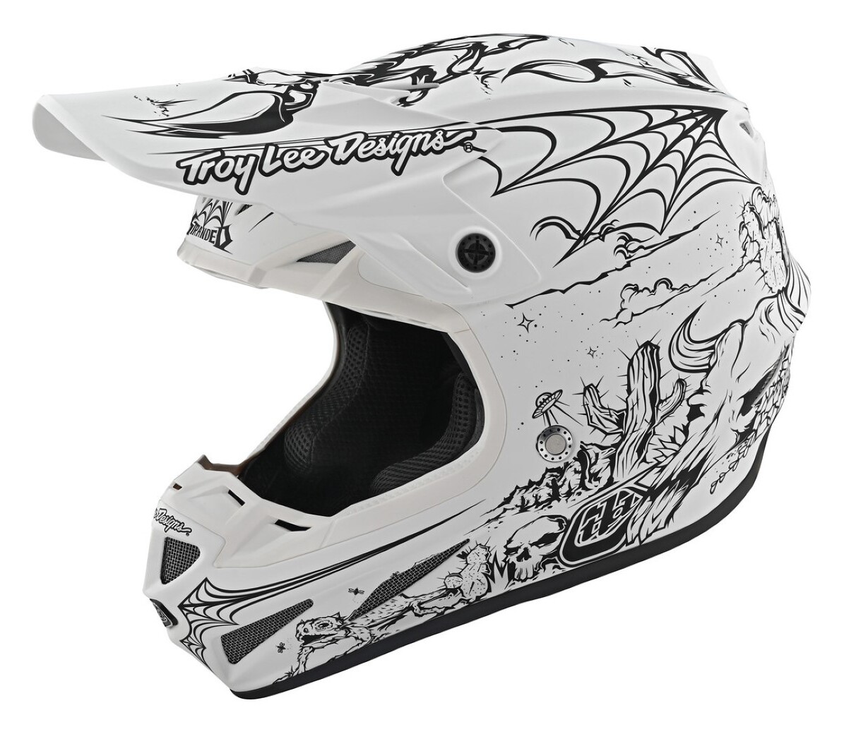 Troy Lee SE4 Stranded Helmet - Cycle Gear