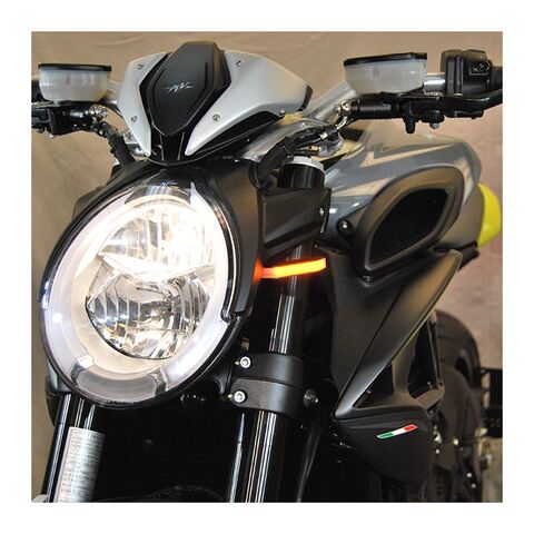 New Rage Cycles LED Front Turn Signals MV Agusta Dragster 800 / RR 2019-2020