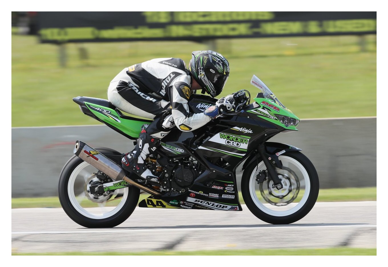 Graves Hexagonal Exhaust System Kawasaki Ninja 400 20182023 Cycle Gear