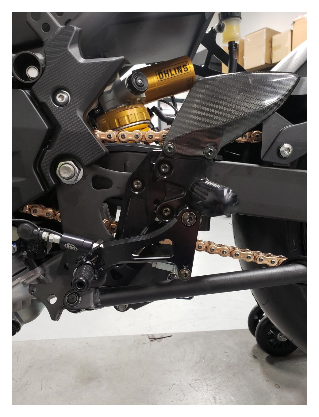 Graves Rearset Kawasaki Ninja 400 20182023 Cycle Gear