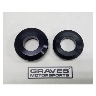 W-WWK-19ZX1-05 Graves Works Captive Wheel Spacer Kit Kawasaki ZX1 sku W-WWK-19ZX1-05