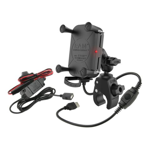RAM Mounts Tough Claw X-Grip Mount With Wireless Charging