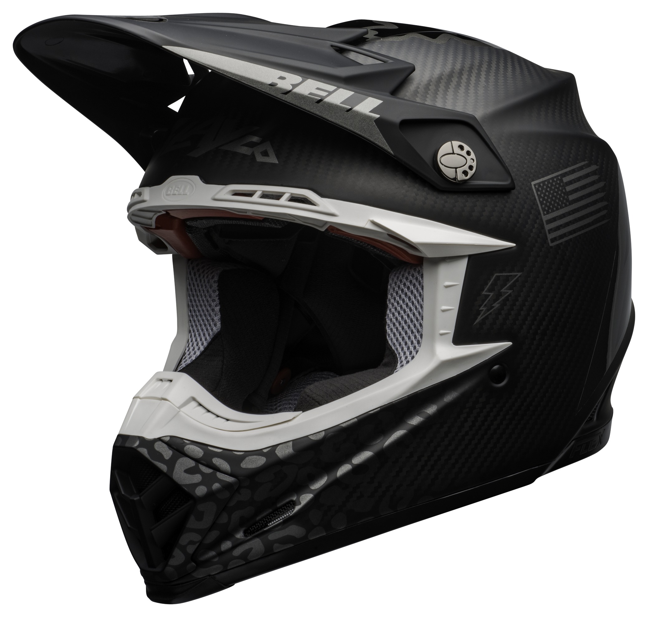 Bell Moto9 Carbon Flex Slayco Helmet Cycle Gear
