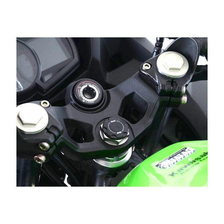 R&G Racing Steering Stem Nut Cap Kawasaki Ninja 400 / Z400 / Indian FTR
