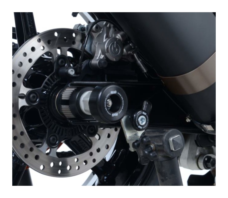 R&G Racing Rear Axle Sliders Husqvarna Svartpilen 701 / Vitpilen 701