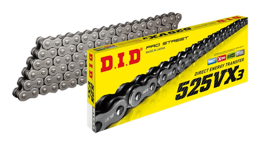 DID 525VX3 X-Ring Chain - Cycle Gear