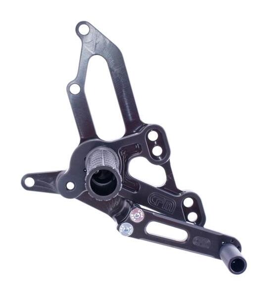 Woodcraft Rearset Kit Yamaha FZ-07 / MT-07 / XSR700 - Cycle Gear