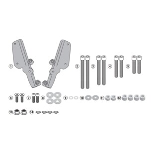 Givi SR7710 Top Case Rack KTM 790 Adventure / R 2019-2020