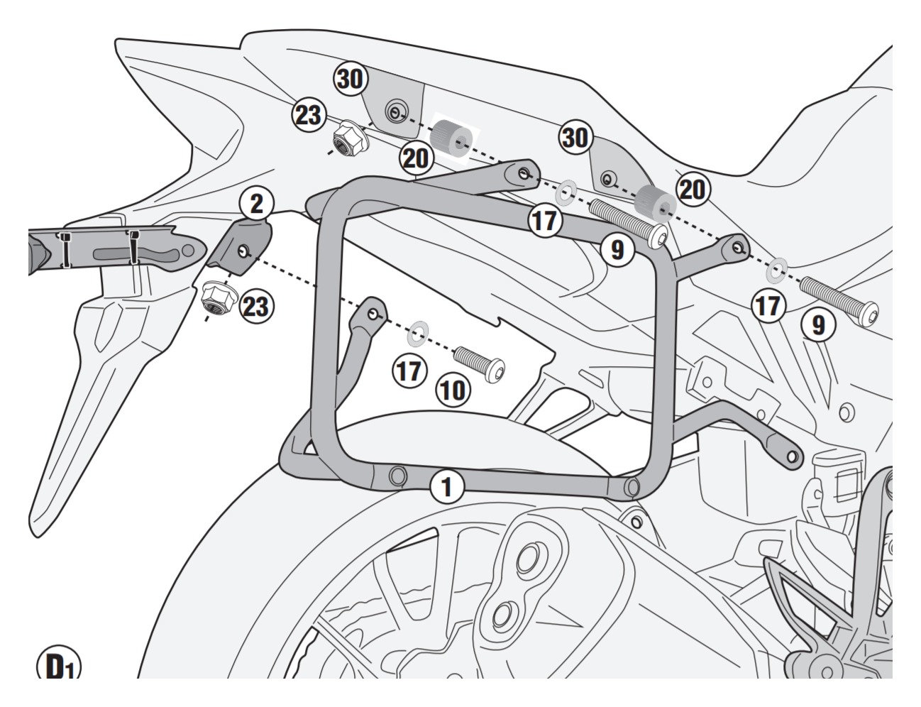 honda cb500x saddlebags