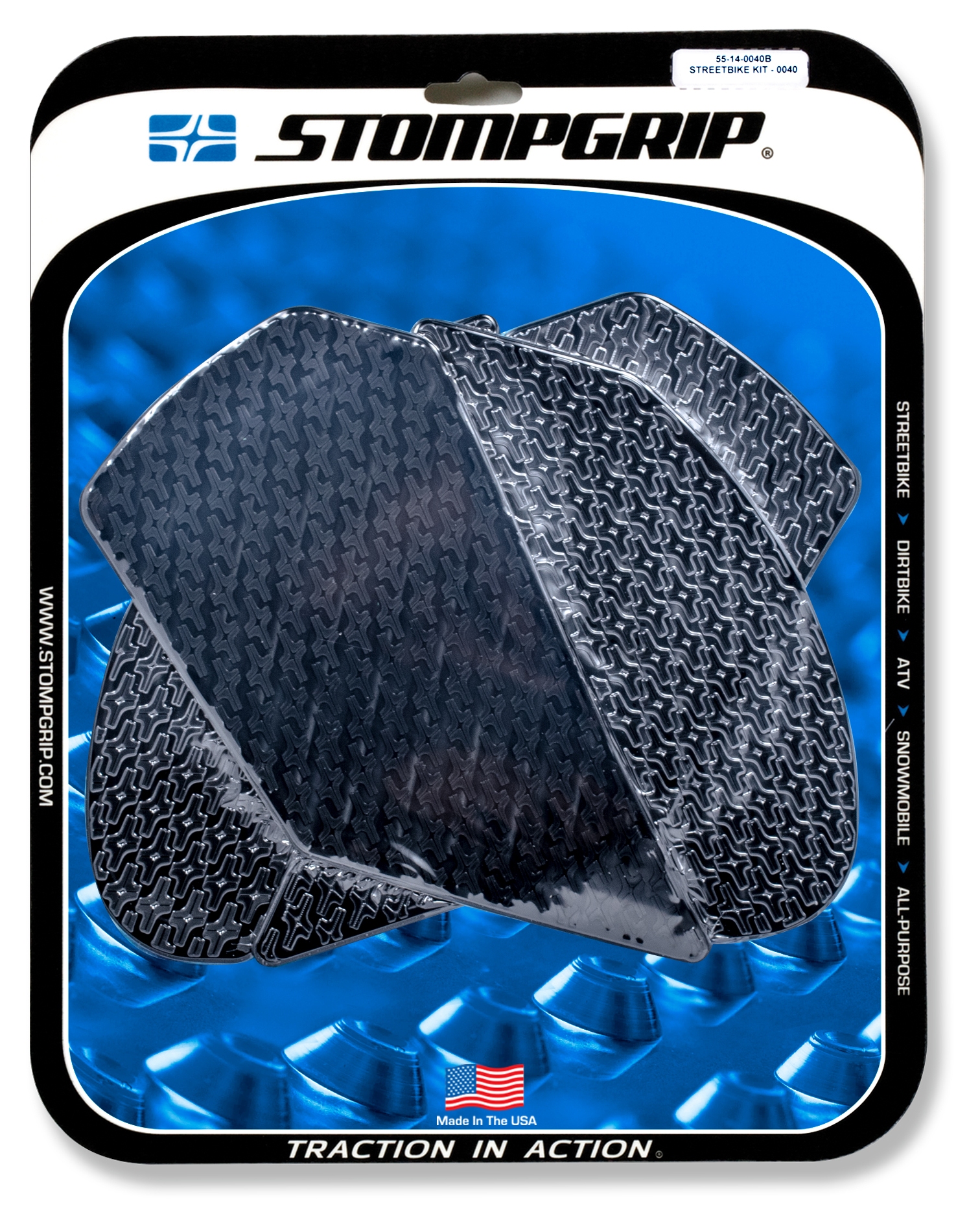 Stompgrip Icon Tank Pad Kawasaki ZX10R 2011-2025 - Cycle Gear