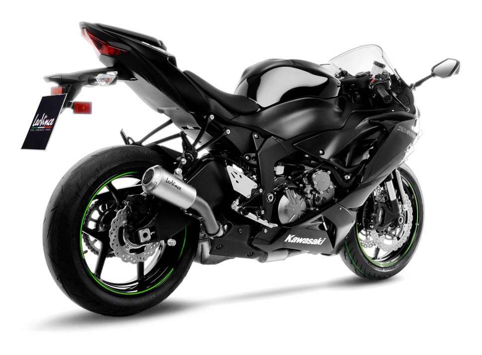 LeoVince LV-10 Slip-On Exhaust Kawasaki ZX6R / ZX636 2009-2025