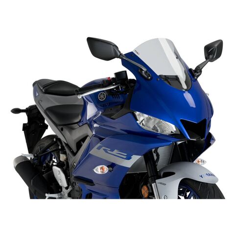 Puig R-Racer Windscreen Yamaha R3 2019-2025